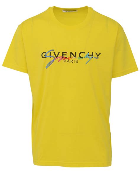 t shirt givenchy purple yellow|givenchy t shirt men price.